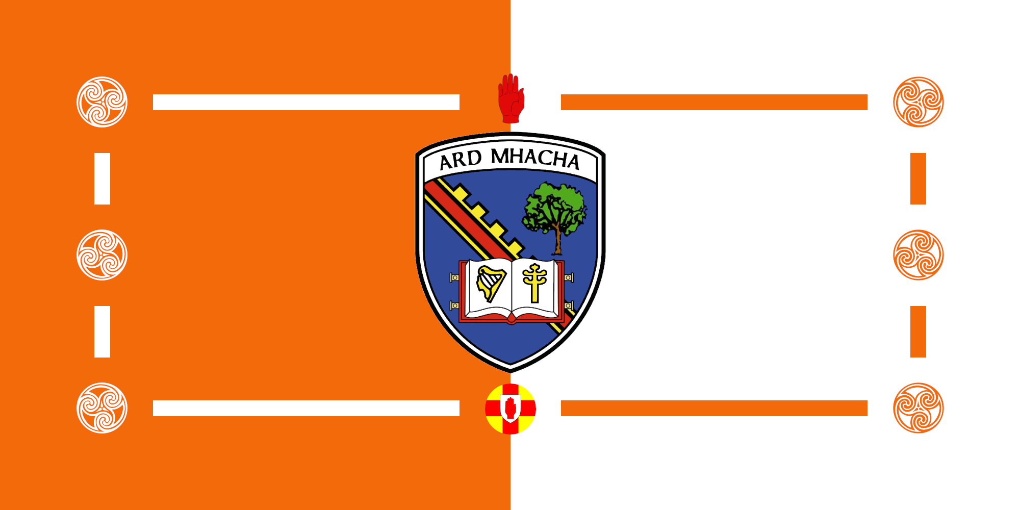 A flag of Armagh I saw in a dream!